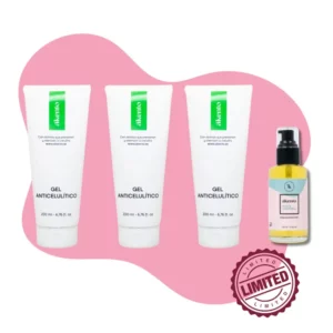 PACK 3 Anticelulíticos + REGALO Aceite corporal